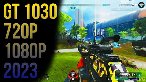 GT 1030 Apex Legends Low Settings 720p 1080p in 2023