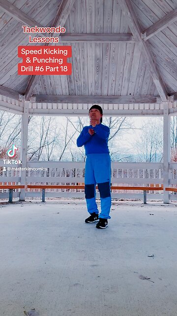 Speed Kicking & Punching Drill #6 Part 18