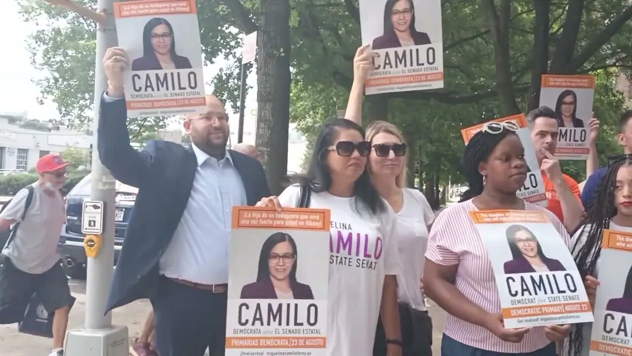 #bronx #democraticparty #bronxdems #dominican #miguelinacamilo #camilo4ny #gotv #vote #tuesday