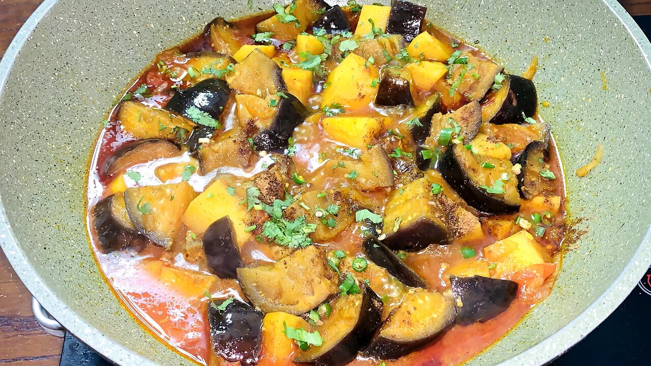 Aloo Baingan Recipe