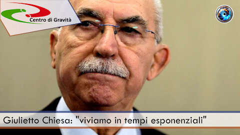 Giulietto Chiesa: "viviamo in tempi esponenziali"