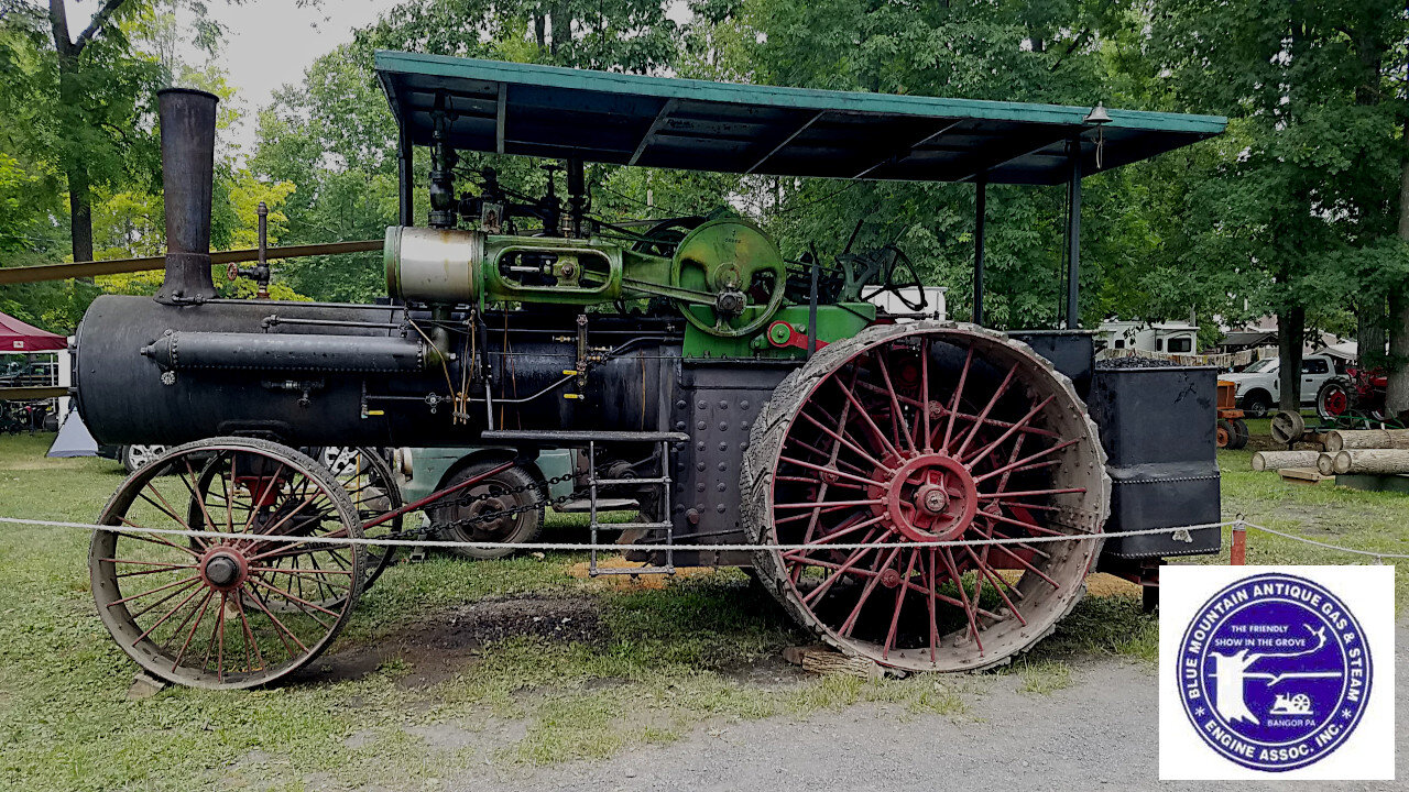 Saw Mill - Blue Mountain Antique Gas & Steam Engine Association July 20, 2024 - Part 01