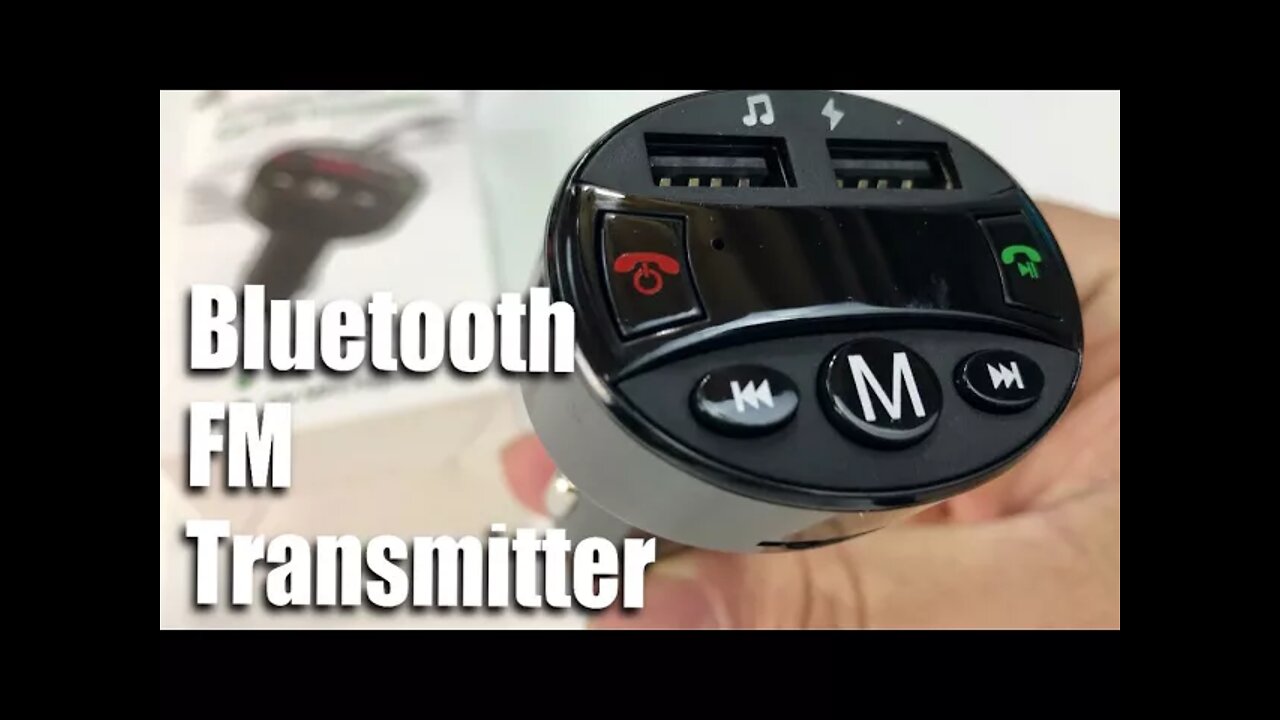 Bluetooth FM Transmitter for Music and Handsfree Calling Review