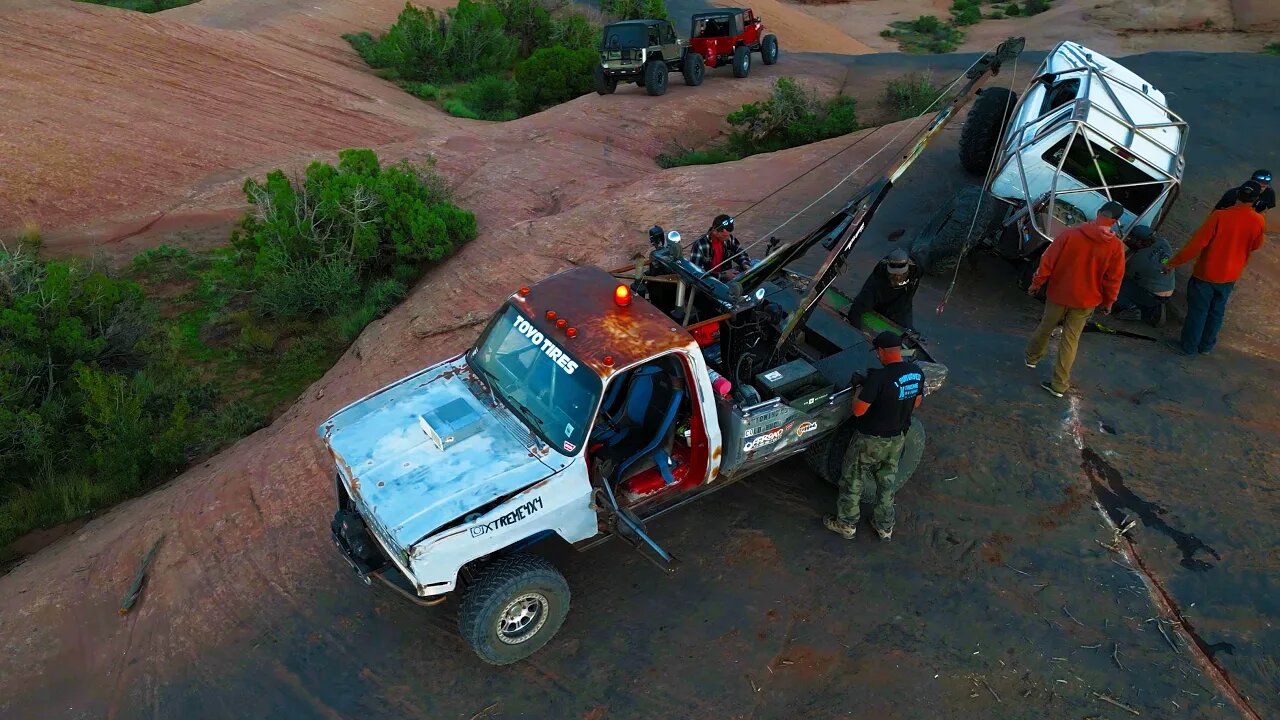 Moab Hot Tub Destroys Vehicles