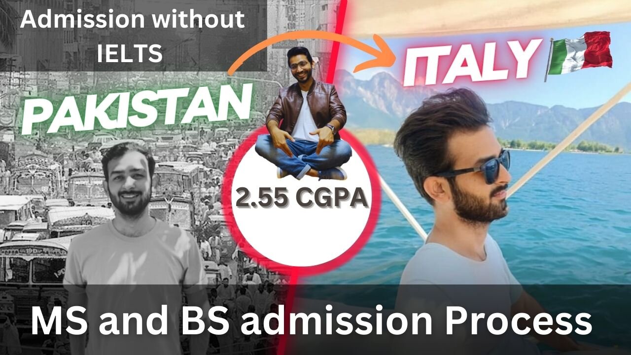 Study in Italy | admission without IELTS | Italy admission 2024 | bachelor & Masters admission 2023