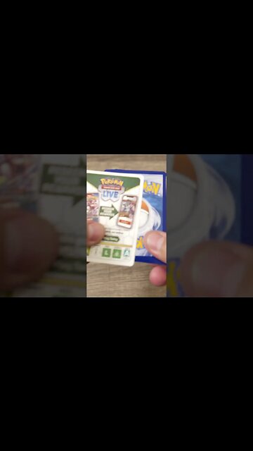 #SHORTS Unboxing a Random Pack of Pokemon Cards 219