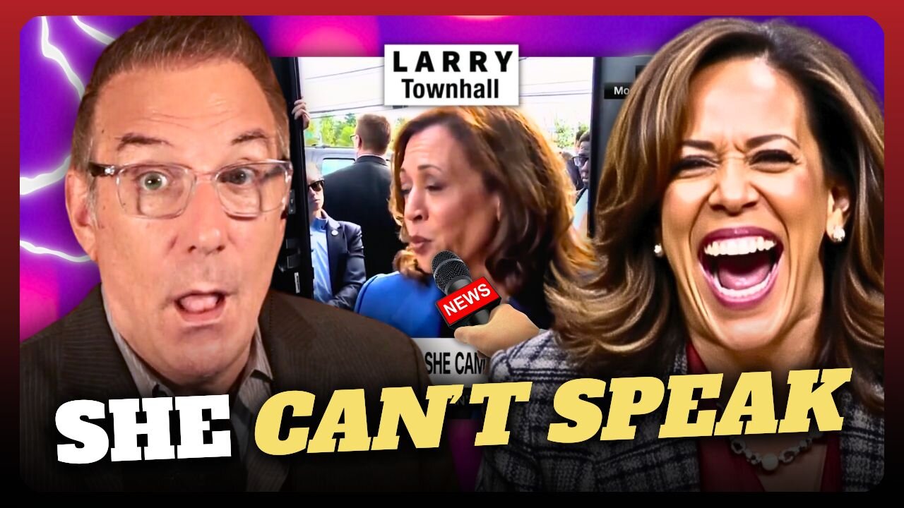 Kamala Harris FINALLY Speaks to a Reporter: TOTAL Train-Wreck! THIS Is Why They SHUT HER UP!