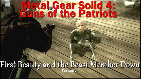 Metal Gear Solid 4: Guns of the Patriots- The First Beauty and the Beast Boss Falls
