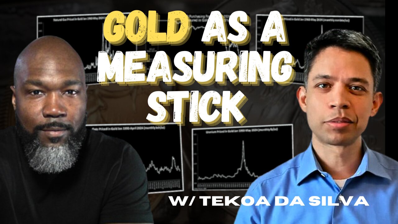 How Pricing Assets In Dollars is Deceiving & Destructive (Gold Chart Analysis) w/ Tekoa Da Silva