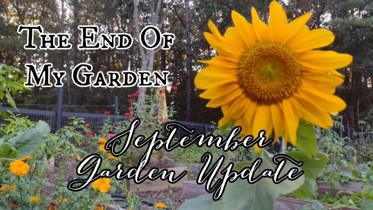 The END of My Garden | September Garden Tour