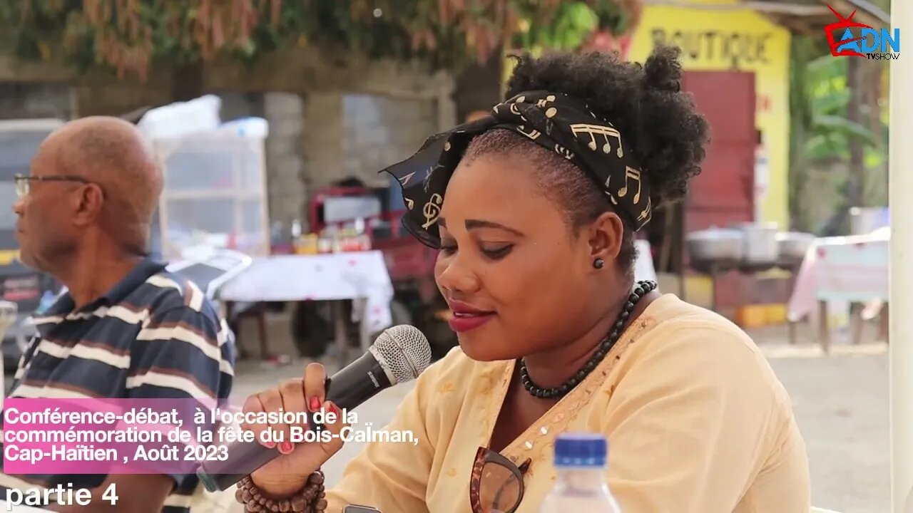 Conférence-débat, à l'occasion de lacommémoration de la fête du Bois-CaÏman,Cap-Haïtien , Août 2023