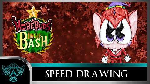 Speed Drawing: MobéBuds Jingle Bash - Knuxelfon | A.T. Andrei Thomas 2022