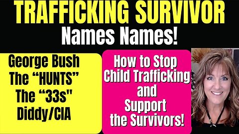 Melissa Redpill Situation Update Sep 27: "Trafficking Survivor Names Names! Bush, Hunts"