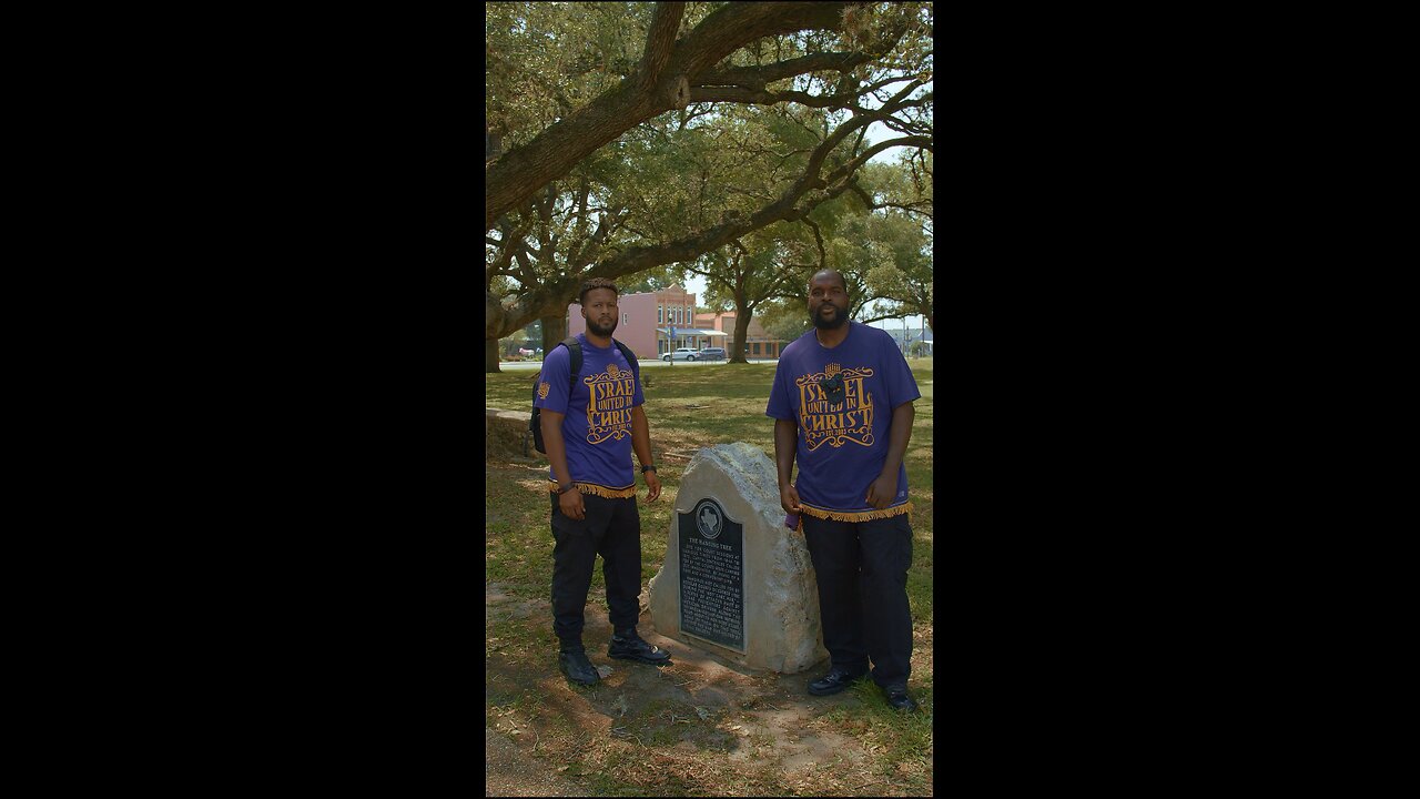 IUIC San Antonio Visits the Hanging Tree in Goliad Texas