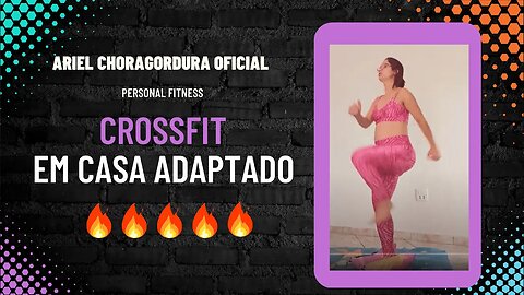 Crossfit Adaptado em casa 😮.