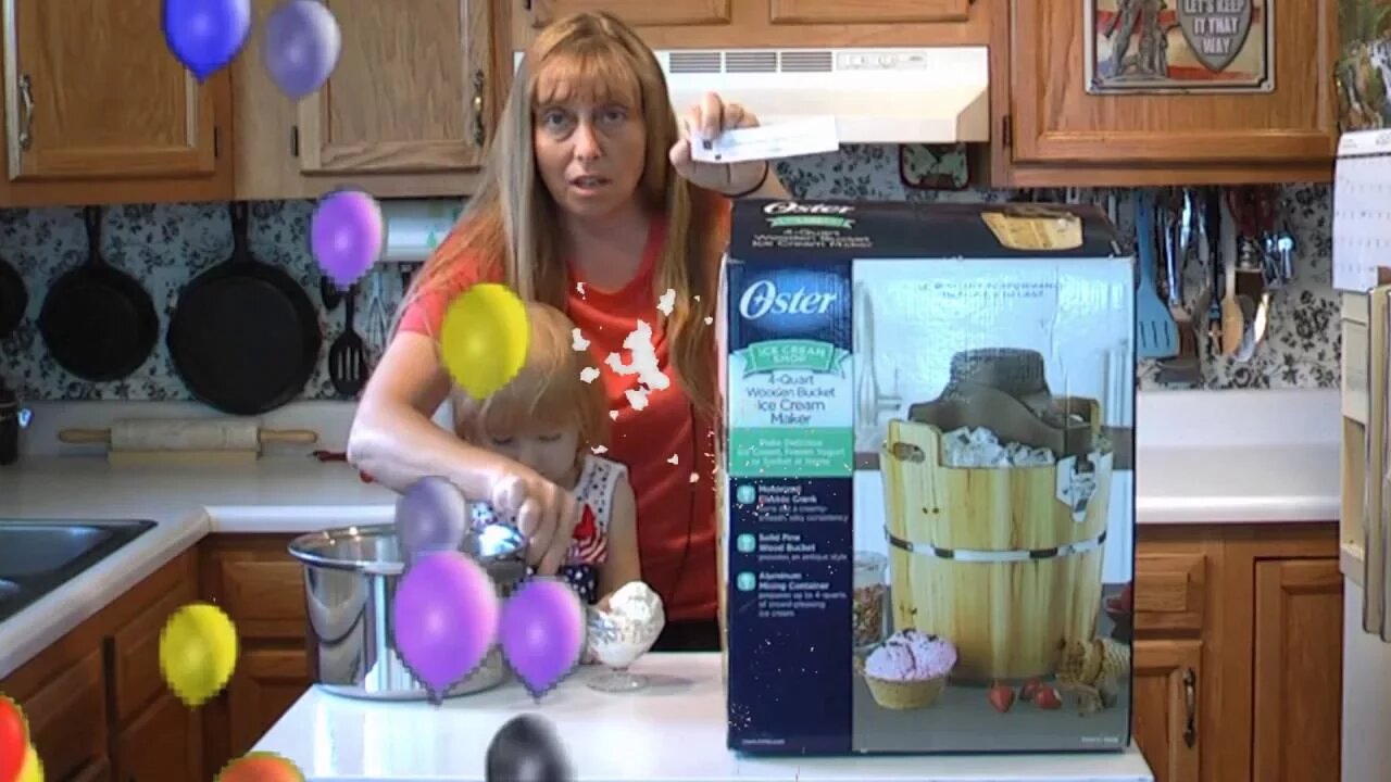 Ice Cream Maker Drawing Results - The Hillbilly Kitchen