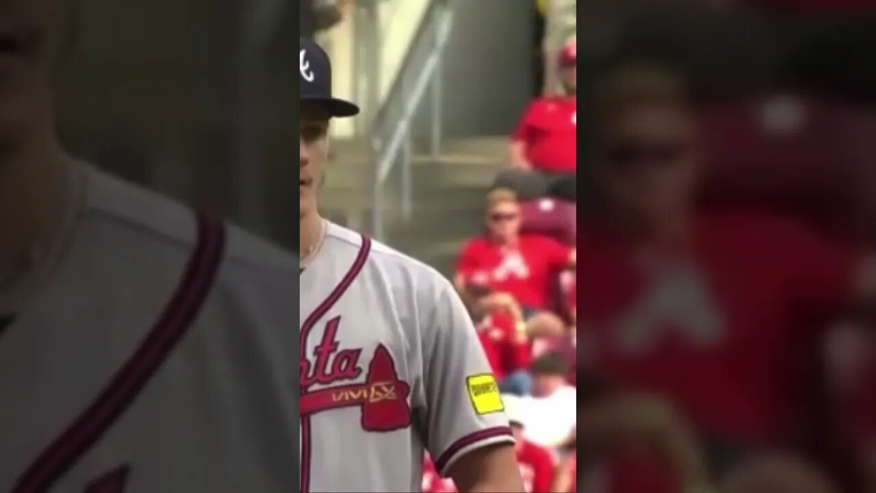 AJ Smith-Shawver with the strikeout #atlanta #braves #mlb