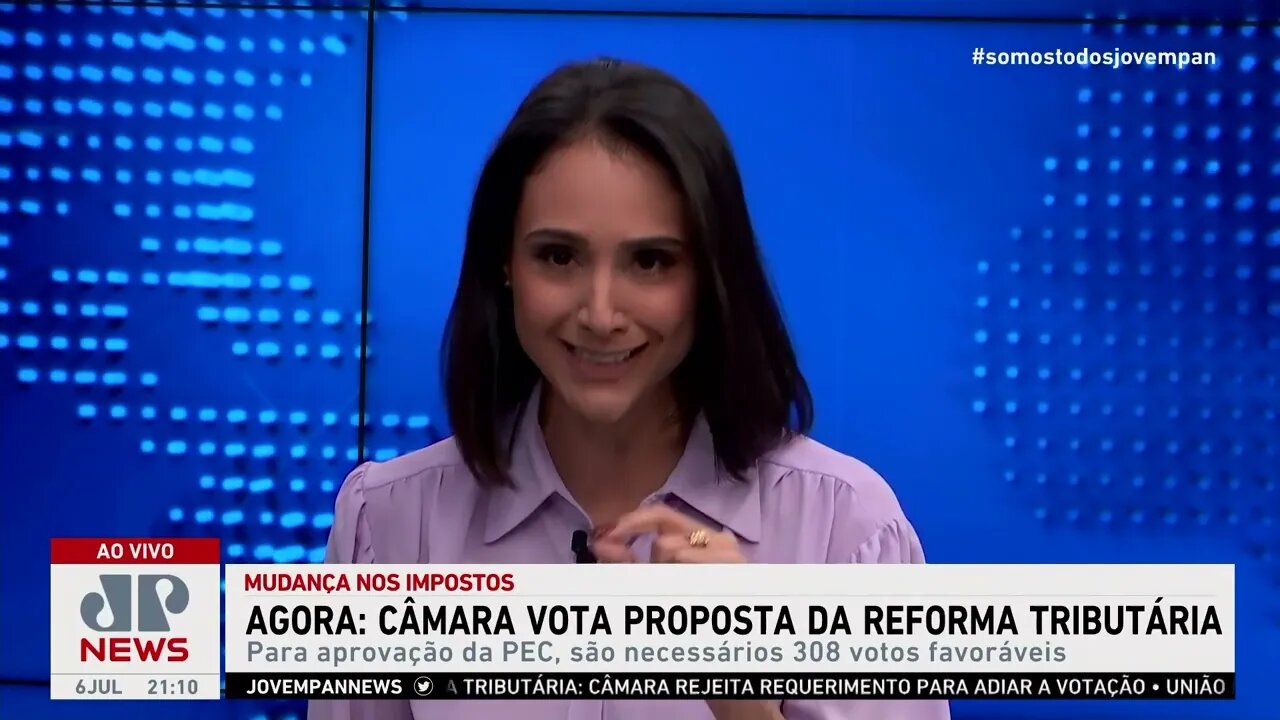 Confira trecho da votação da reforma tributária na Câmara; Dora Kramer analisa