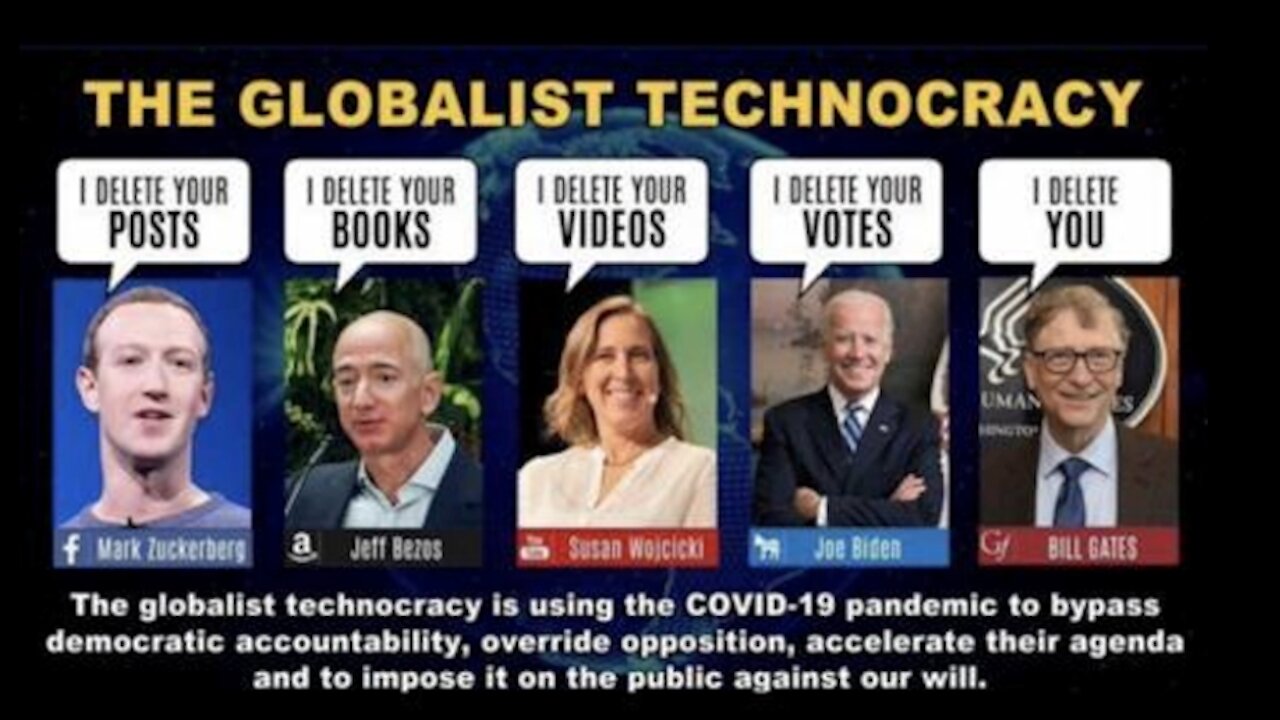 Mark Zuckerberg Jeff Bezos Bill Gates Joe Biden Susan Wojcicki What Africans Know About Globalists