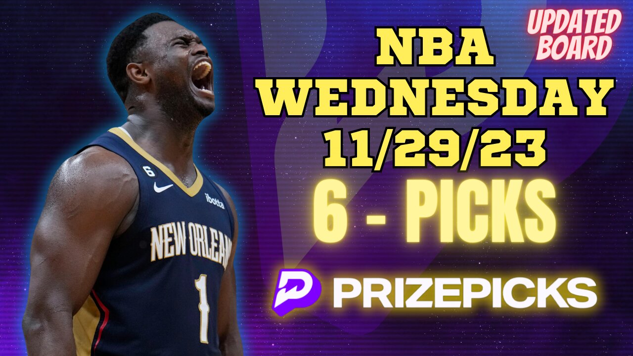 #PRIZEPICKS | BEST PICKS #NBA WEDNESDAY | 11/29/2023 | TODAY | BEST BETS | #BASKETBALL | PROP BETS