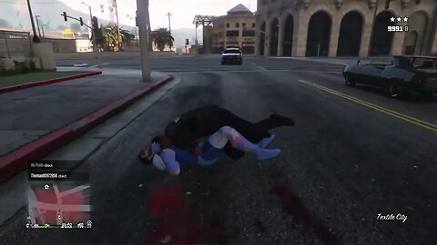 Casually Hugging a Cop in GTA Online