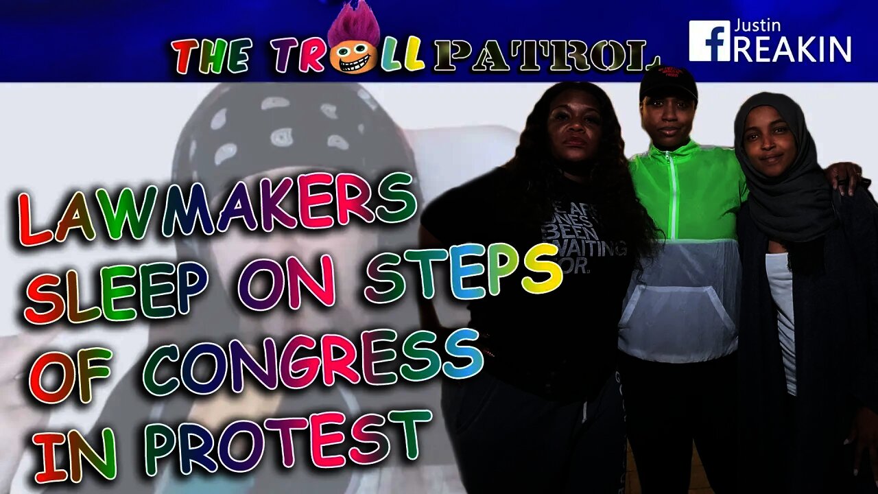 Activists Serve Eviction Notice To Pelosi While Reps Bush, Omar And Pressley Protest At Capitol