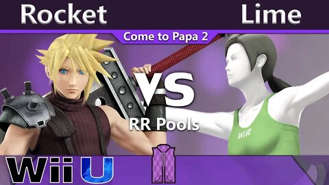 Rocket (Lucina & Cloud) vs. Lime (Lucina & Wii Fit) - Wii U RR Pools - CTP2