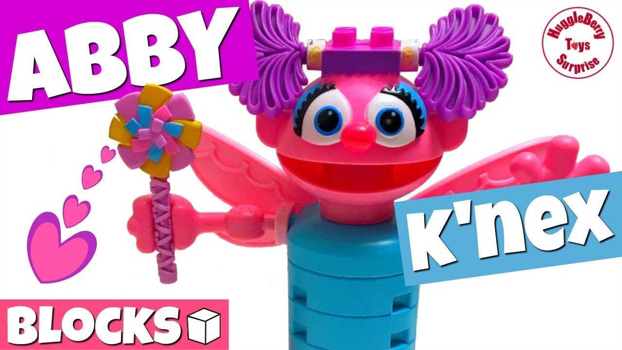 Sesame Street Abby Cadabby Kid K'nex Building Set & Surprises