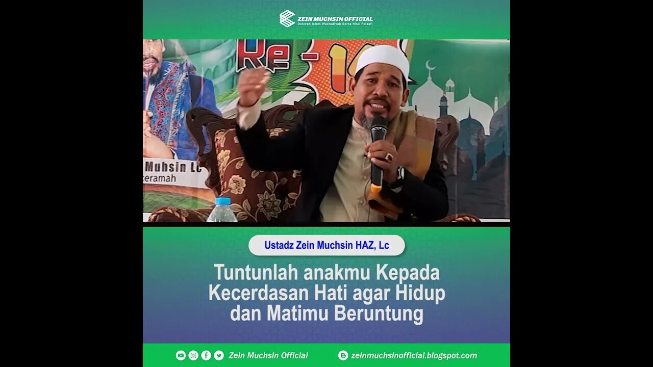 Cara Mendidik Anak Menjadi Sholeh dan Berbakti Kepada Orang Tua - Ustadz Zein Muchsin