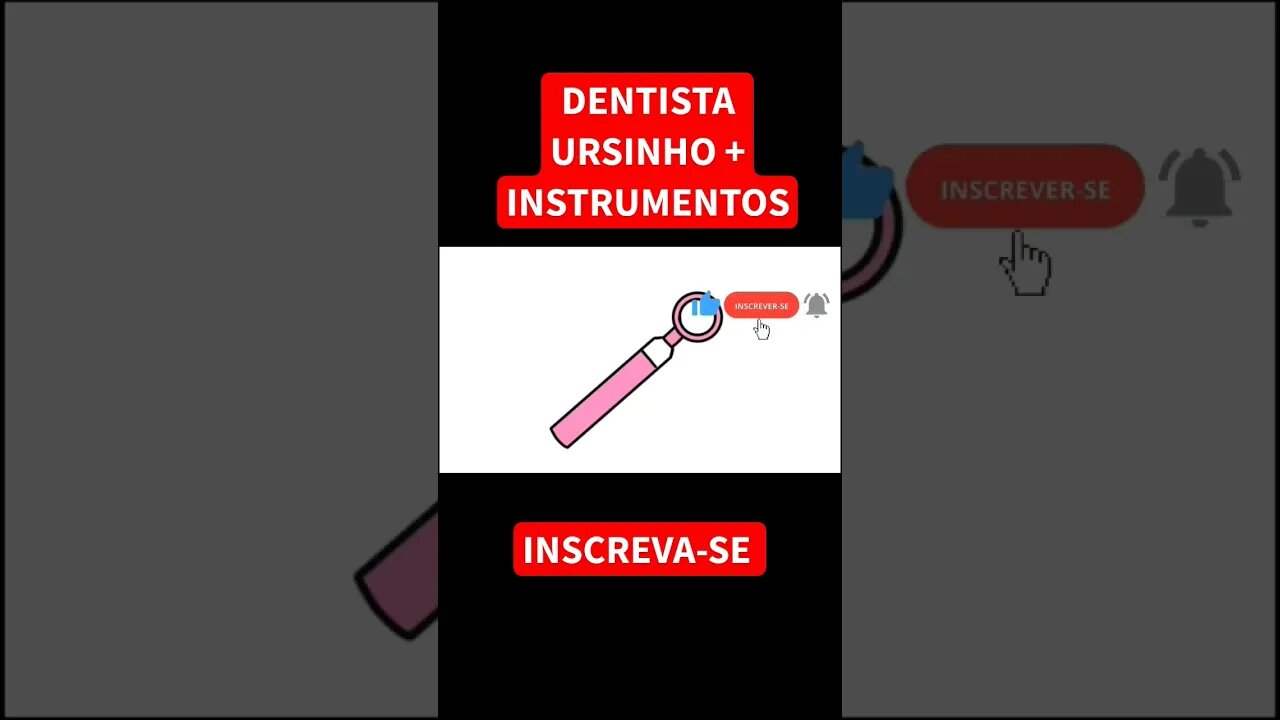 COMO DESENHAR URSINHO PACIENTE E INSTRUMENTOS DE DENTISTA #bonecadepapel #shorts #dentista