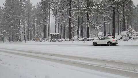 Snow in Lake Tahoe | Zephyr Cove, NV