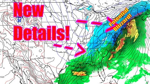 Potential Worst Case Scenario! New Nor'easter Details! - The WeatherMan Plus Weather Channel