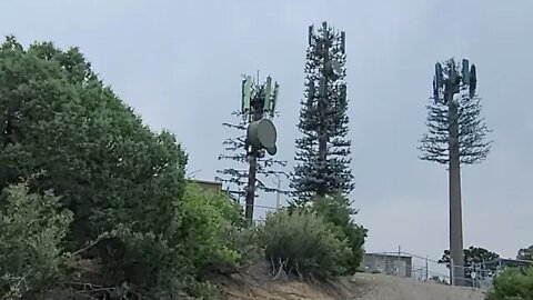 Just Cell Towers? Top of Mountain, Middle of nowhere