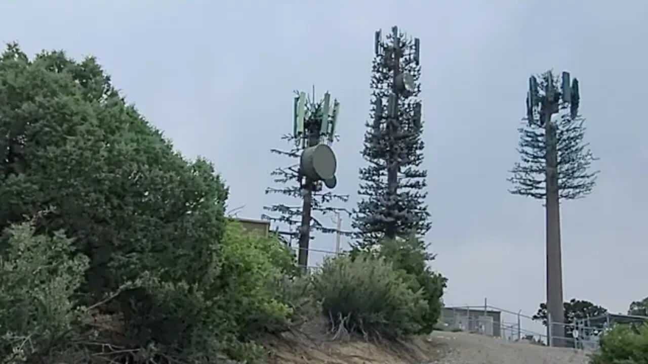 Just Cell Towers? Top of Mountain, Middle of nowhere