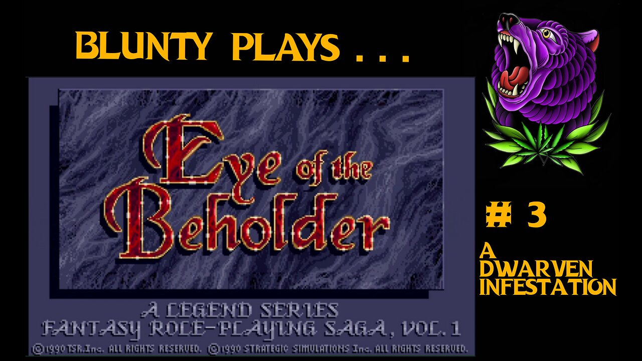 Eye of the Beholder (1991) : 03 - A Dwarven Infestation