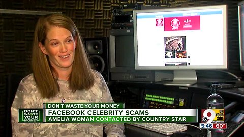 Beware Facebook celebrity scam