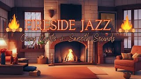 Fireside Jazz: Cozy Nights & Crackling Sounds 🔥🎷