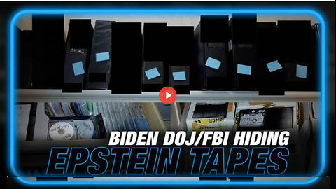 BREAKING EXCLUSIVE: Biden DOJ/FBI Hiding Epstein Sex Tapes Chronicling Their Abuse Of Children!