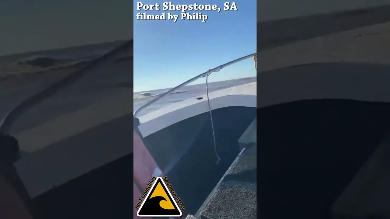 Port Shepstone river mouth launch filmed by Phillip