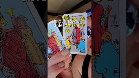 Tiny Tarot: ❤️🥳🏆🥂 #tinytarotpodcast #crystinasmart #lowkeymagickal #tinytarot #abundance #tarot