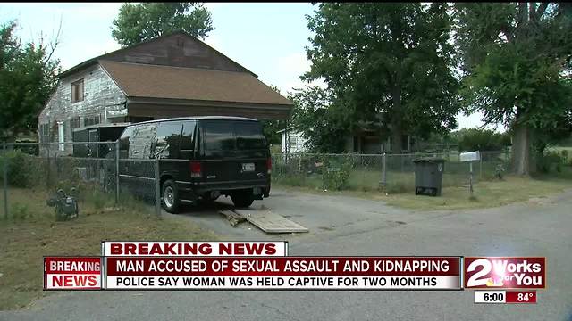 Man accused of sexual assault and kidnapping