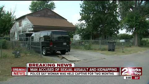 Man accused of sexual assault and kidnapping