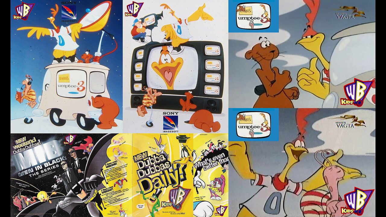 Channel Umptee 3 1997 October season premiere Kids WB Commercial Promo Ad [Remastered]