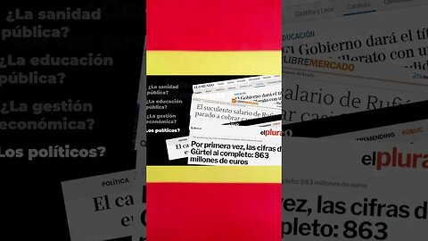 El VÍDEO que el GOBIERNO NO QUIERE que VEAS La VERDAD del Régimen español #España #GobiernoEspañol