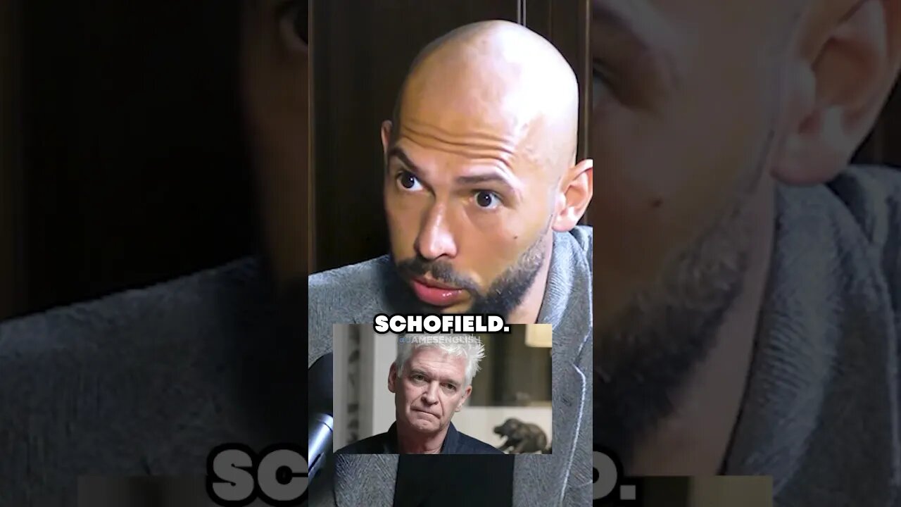 Andrew Tate says Phillip Schofield is a Groomer