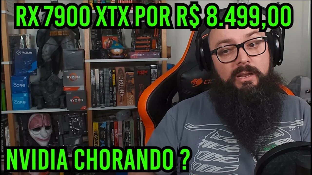 RX 7900 XTX por R$ 8.499 ! E Agora Nvidia ?