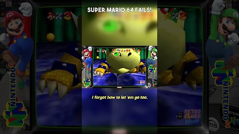 Super Mario 64 Fails #shorts