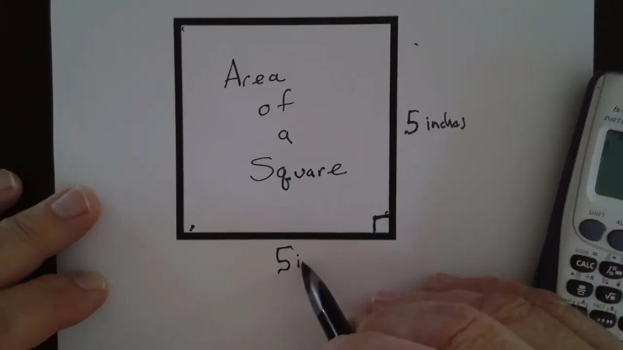 How to Find the Area of a Square