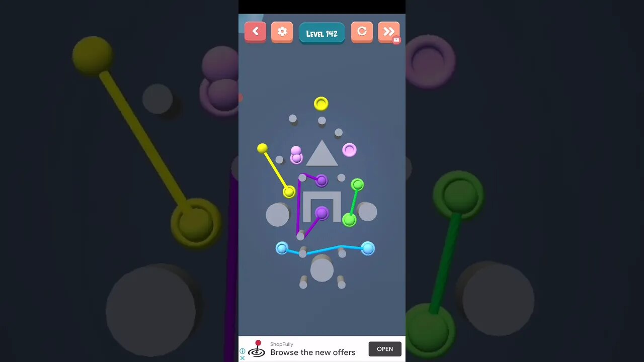 Color Rope Puzzle - Level 142