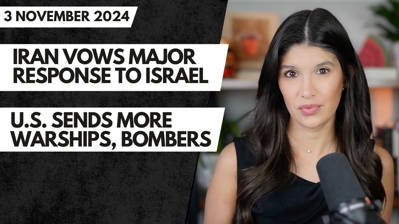 Iran Vows ‘Crushing Response’ to Israeli Attack + U.S. Deploys B-52 Bombers, Warships to Middle East